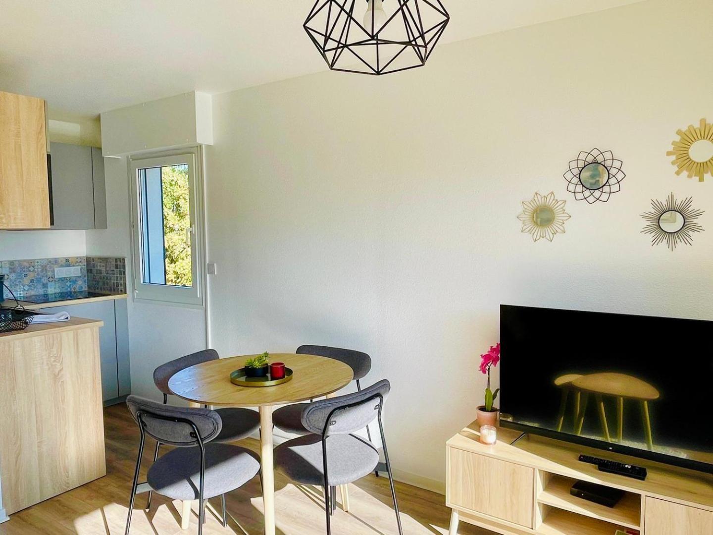 L'Opaline - F2 Pour 4Pers / Houlgate Lägenhet Exteriör bild